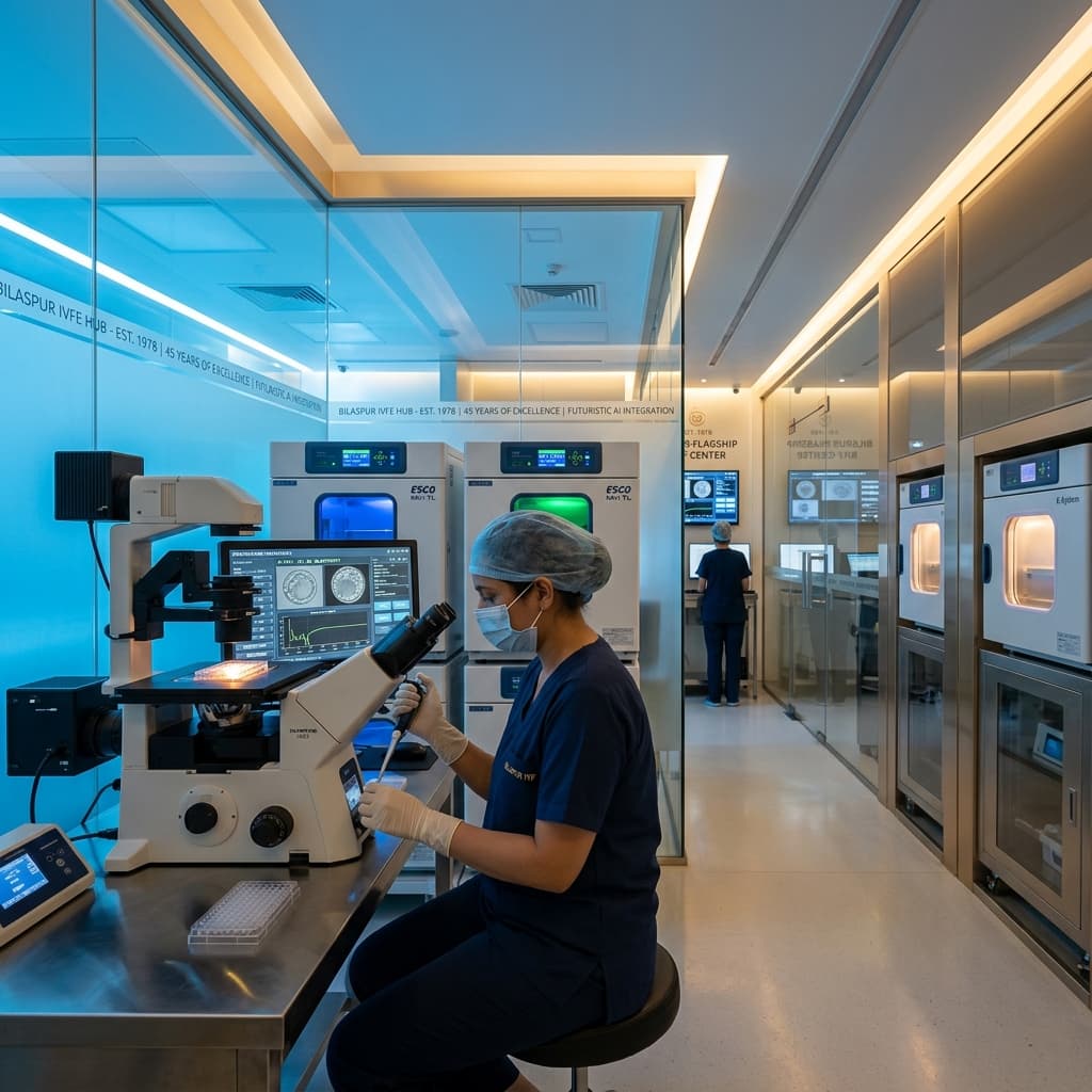 Pahlajanis Women's Hospital Bilaspur Hub Interior